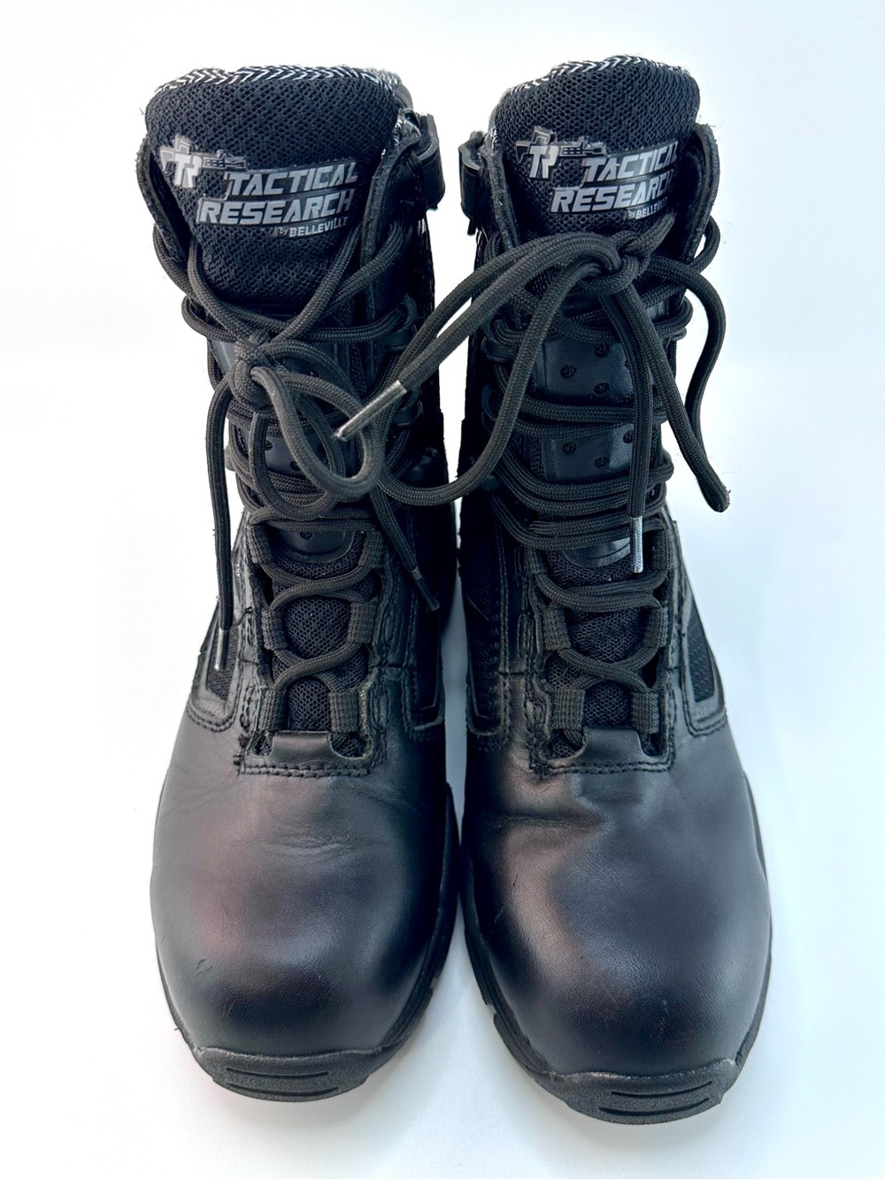 Tactical Research Belleville Chrome Waterproof Side-Zip Boots 4R Black